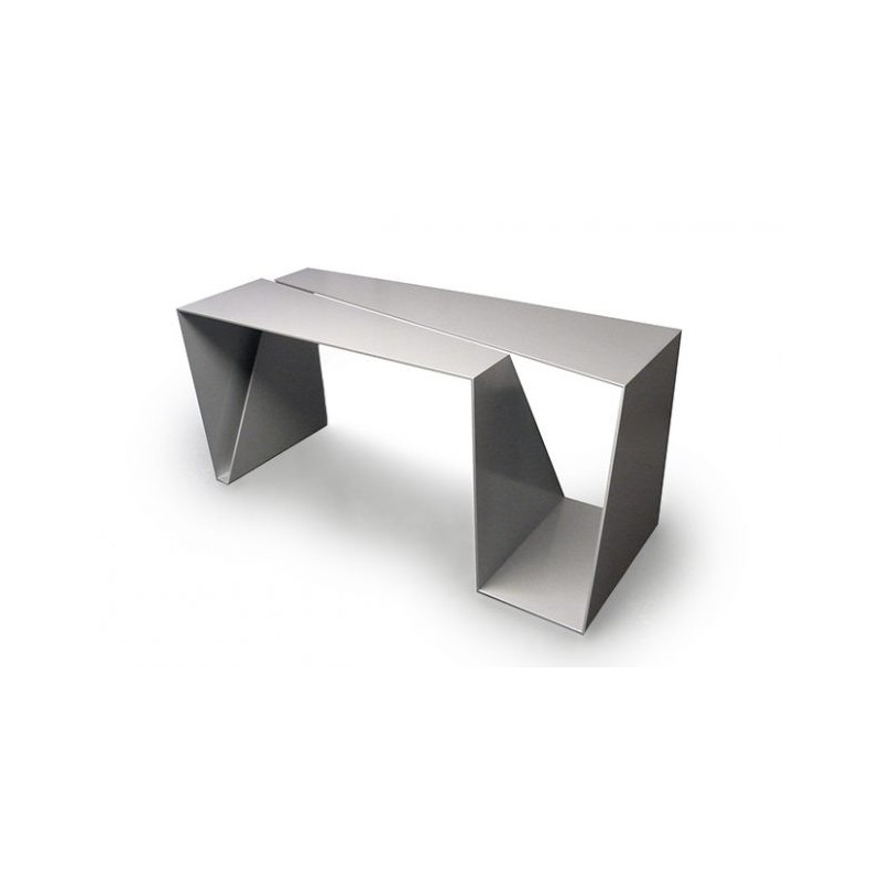 Bureau en aluminium monobloc Benoît Parisel Bureau en aluminium monobloc Benoît Parisel