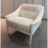 Great offer for this preloved dezza white leather armchair by Poltrona Frau