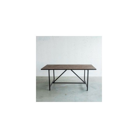 Preloved industrial style dining table Flamant