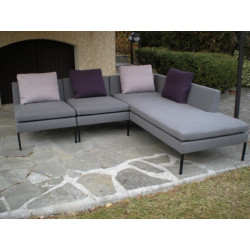 Stricto sensus grey sofa by Cinna