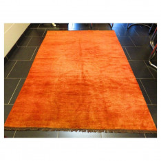 Gabbeh orange rug - 168 cm x 243 cm