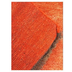 Preloved Gabbeh orange rug - 168 cm x 243 cm