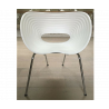 Best offer for these 4 Tom Vac white chairs by Ron Arad for Vitra