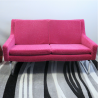 Second-hand 2 -seater sofa model of the 60s  - Completely redone