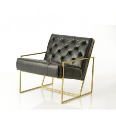 Cubic armchair in metal by Cades
