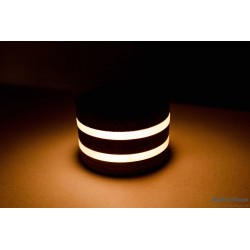 Super Nova – Lampe ronde en bois  d'occasion