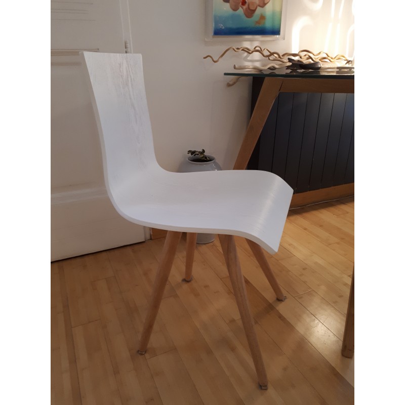 Pre-loved set of 2 scandinavian style chairs by Made in design