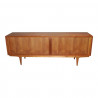 Enfilade d'occasion scandinave vintage en teck par Bernhard Pedersen