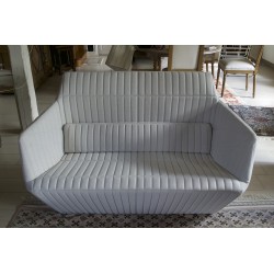 Pre-loved Facett 2-seater sofa by Roman and Erwan Bouroullec for Ligne Roset