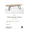 Pre-loved Gilliana Ampm extending table