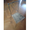 Jolies chaises en metal