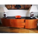 Buffet Roche Bobois en poirier massif