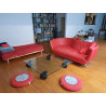 Superbe canapé design De Sede DS-102 Rouge sur le site So chic So Design