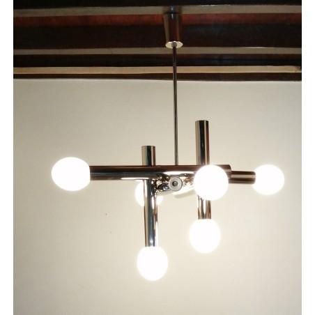 Gaetano Sciolari 1970 Space Age Chandelier on So Chic So Design