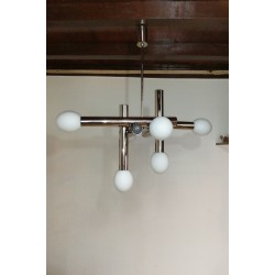 Gaetano Sciolari 1970 Space Age Chandelier on So Chic So Design