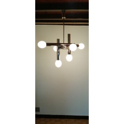 Gaetano Sciolari 1970 Space Age Chandelier on So Chic So Design