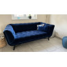 Magnifique canapé Roche Bobois bleu nuit sur so chic so design 