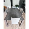 Table roche bobois glassbox et 6 chaises Holly