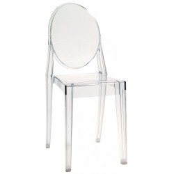 Chaise Victoria Ghost Kartell par Philippe Starck