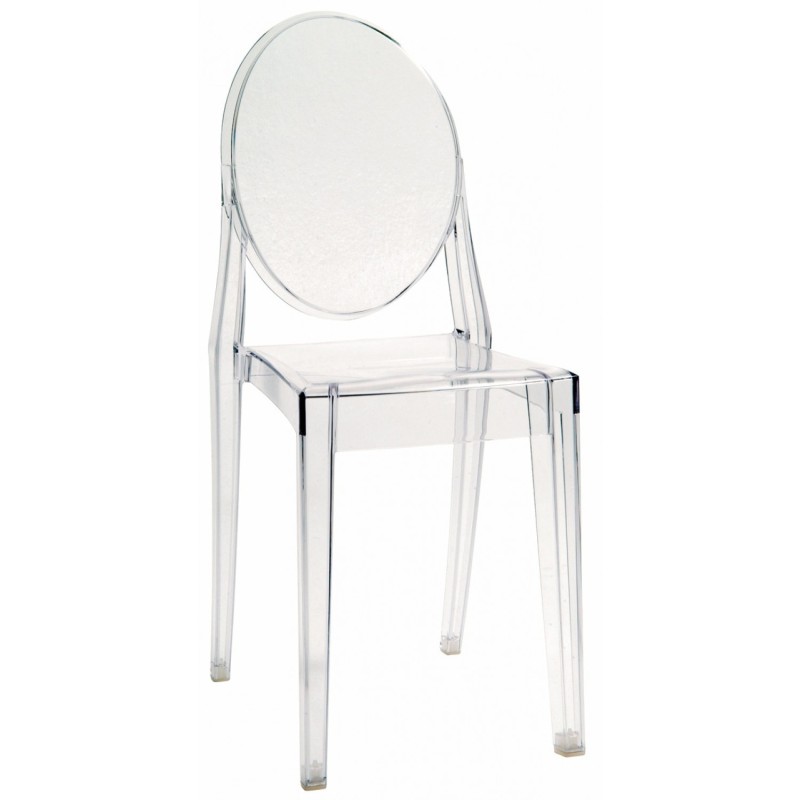 Chaise Victoria Ghost Kartell par Philippe Starck