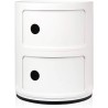 Compo 2 éléments blanc - Kartell