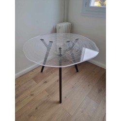 Table de repas Plexiwood Roche Bobois chez So Chic So Design