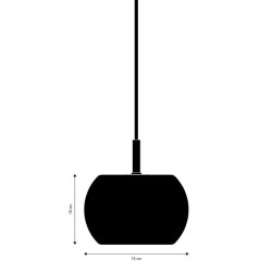 Lampe Benny Frandsen - BF20 Noir