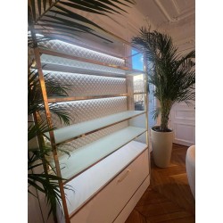 Lot d'étagères vitrines design de luxe chez So Chic So Design