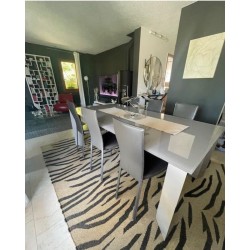 Table en verre