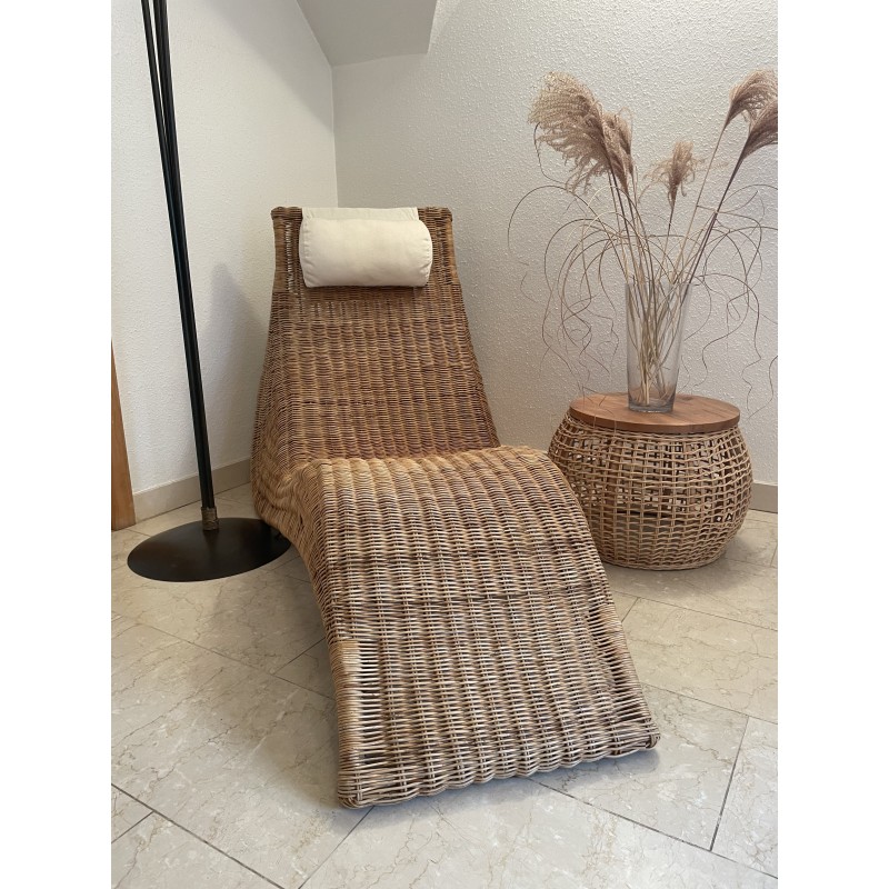 Fauteuil en rotin Karlskrona Ikea par Carl Öjerstam