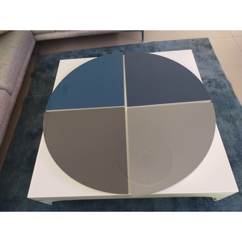 Table basse blanche Victor chez Roche Bobois