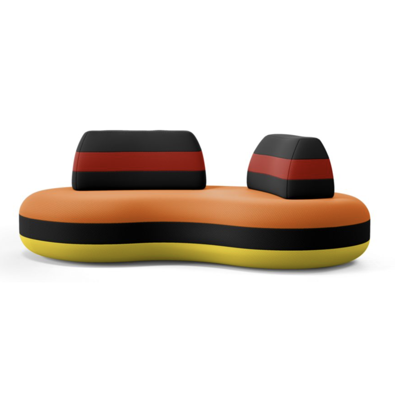 Roche Bobois BOMBOM banquette 3 places
