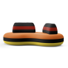 Roche Bobois BOMBOM banquette 3 places