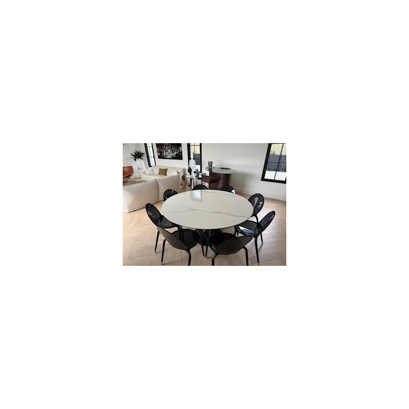 Table de repas ronde Alliage Roche Bobois