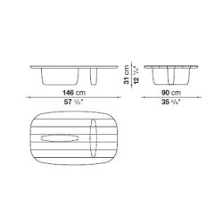 TOBI ISHI Table Basse