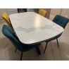 Table GIRARDEAU Anémone et 4 chaises GIRARDEAU Angèle
