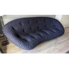 Ploum Ligne Roset grand canapé haut dossier 3 places