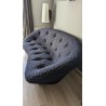 Ploum Ligne Roset grand canapé haut dossier 3 places