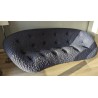 Ploum Ligne Roset grand canapé haut dossier 3 places