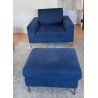 Fauteuil et Pouf repose-pieds /Marque Sits
