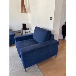 Fauteuil et Pouf repose-pieds /Marque Sits