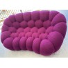 Canapé Bubble framboise Roche Bobois