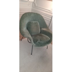 Fauteuil designer Saarinen Womb relax pour Knoll