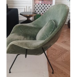 Fauteuil designer Saarinen Womb relax pour Knoll