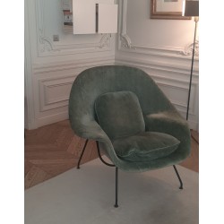 Fauteuil designer Saarinen Womb relax pour Knoll