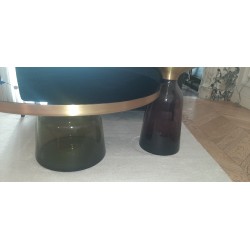 Table basse designer Sebastian Herkner "BELL coffee table" en verre de CLASSICON