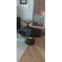 Table basse designer Sebastian Herkner "BELL coffee table" en verre de CLASSICON