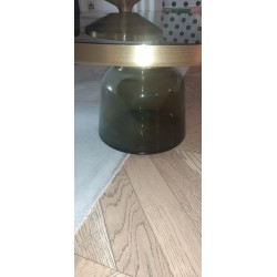 Table basse designer Sebastian Herkner "BELL coffee table" en verre de CLASSICON