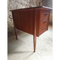 Bureau Göran Strand pour Lelangs Möbelfabrik,chaise Johannes Andersen pour Udulm Möbelfabrik,édition Samcom