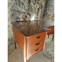 Bureau Göran Strand pour Lelangs Möbelfabrik,chaise Johannes Andersen pour Udulm Möbelfabrik,édition Samcom